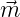 ⃗m